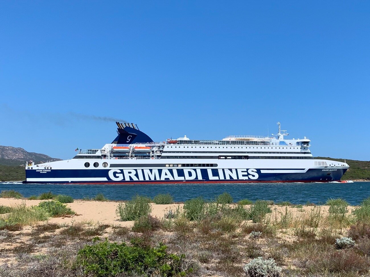 grimaldi freighter cruise